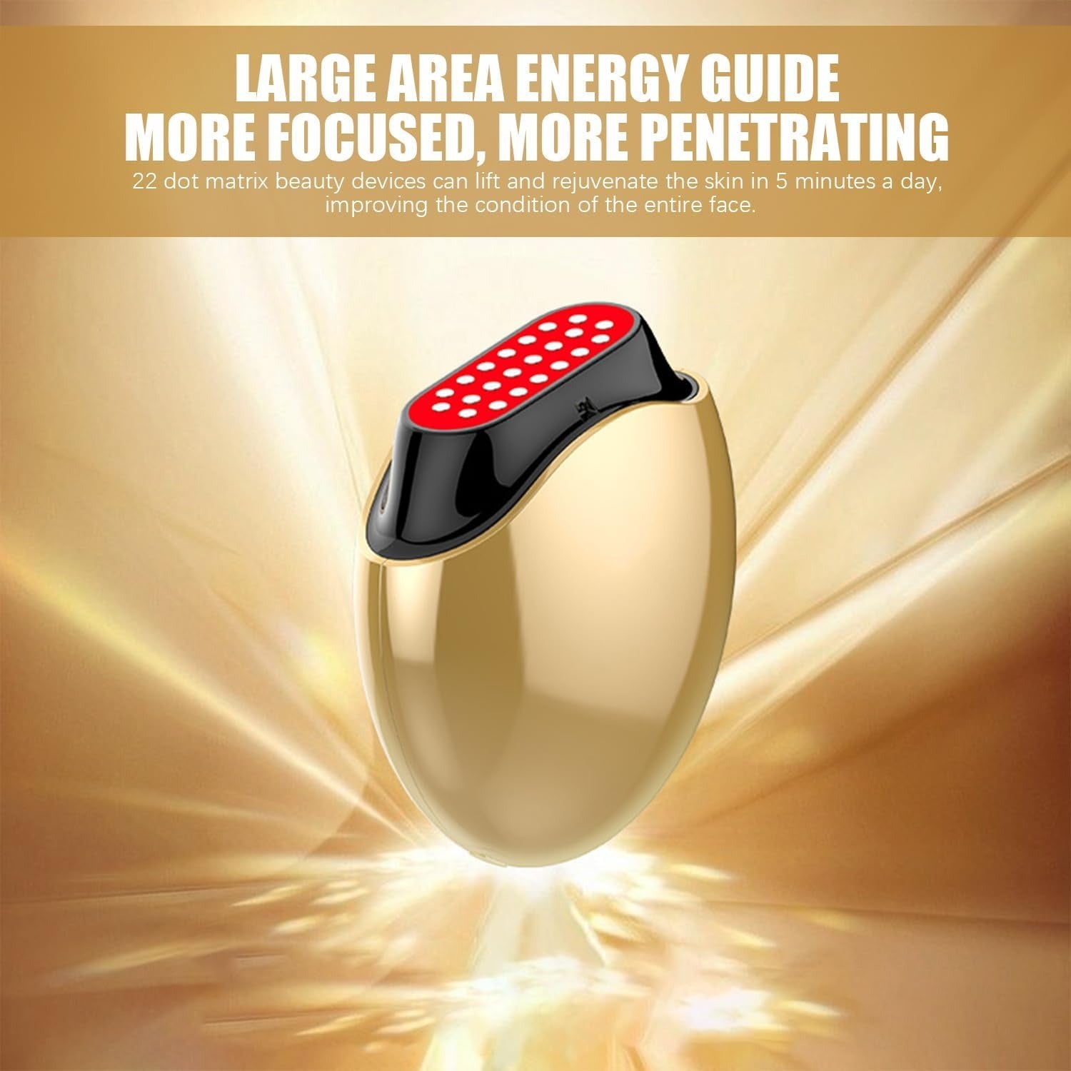 Electric collagen beauty device, colored light massage device